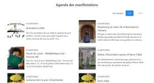 Pour les agences web 6 agenda_manifs